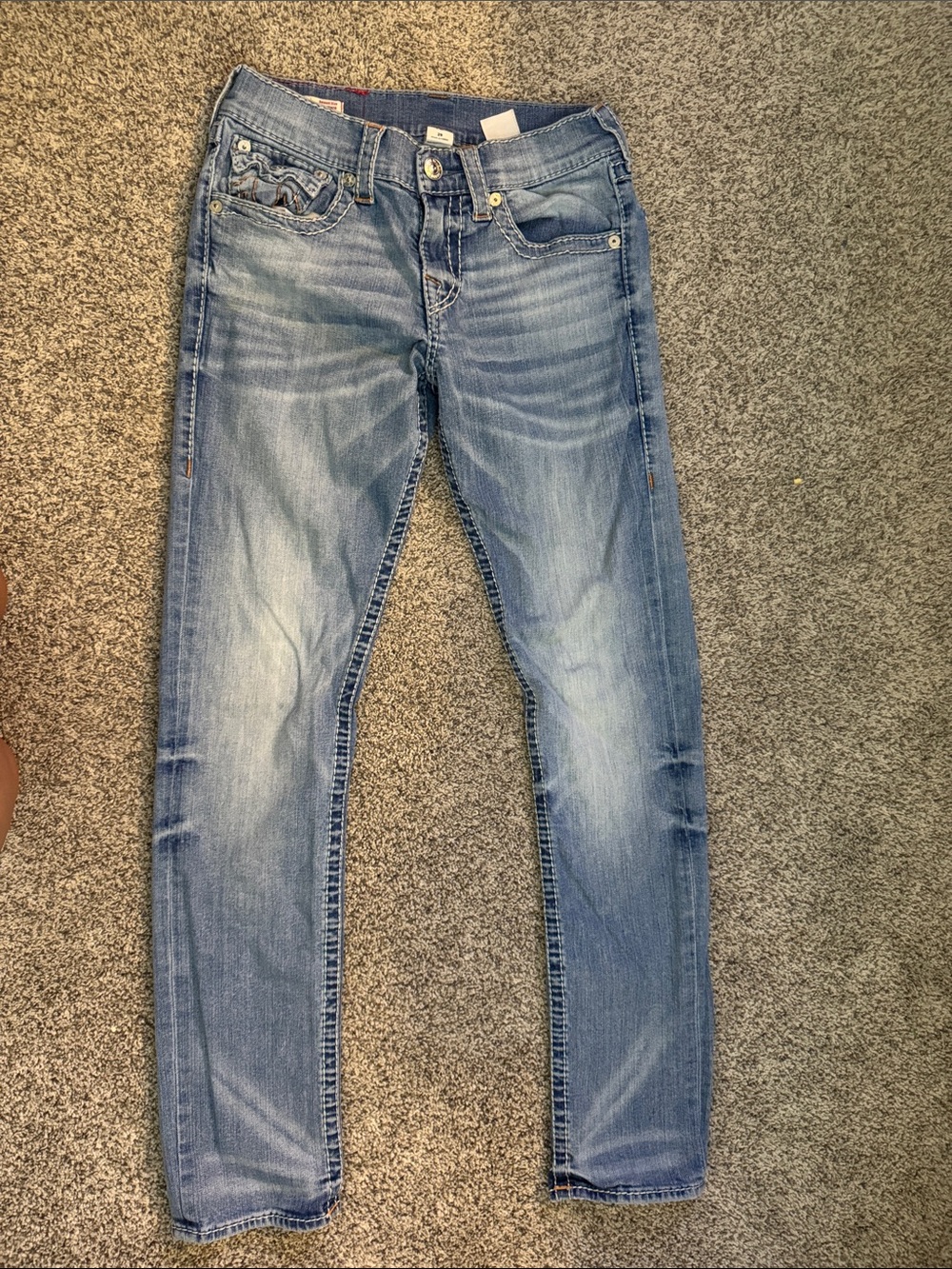 True Religion Men’s Relaxed Slim Fit Jeans